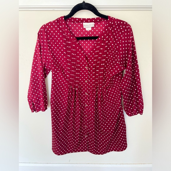 Rumor has It Maternity Blouse Size M - Picture 2 of 9